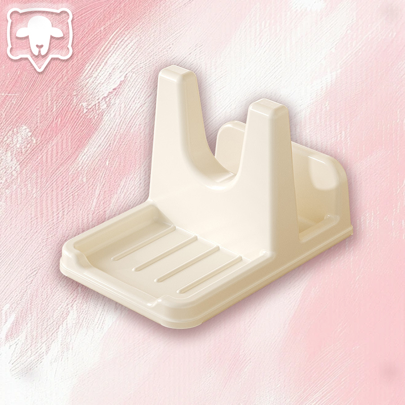 Soporte multifuncional para tapa de olla y drenaje de cocina