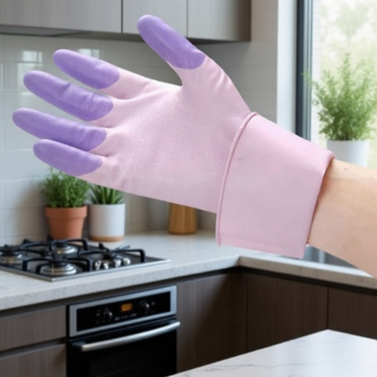 Guantes de limpieza para el hogar, resistentes al agua y al aceite
