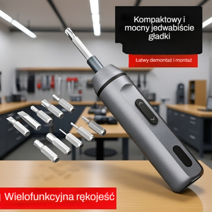 Bezprzewodowy mini zestaw wkrętaka elektrycznego o długiej żywotności