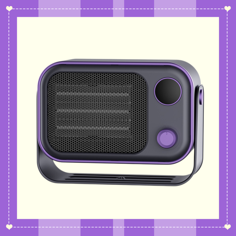 Ceramiczny grzejnik PTC naścienny, montaż bez wiercenia, cicha praca