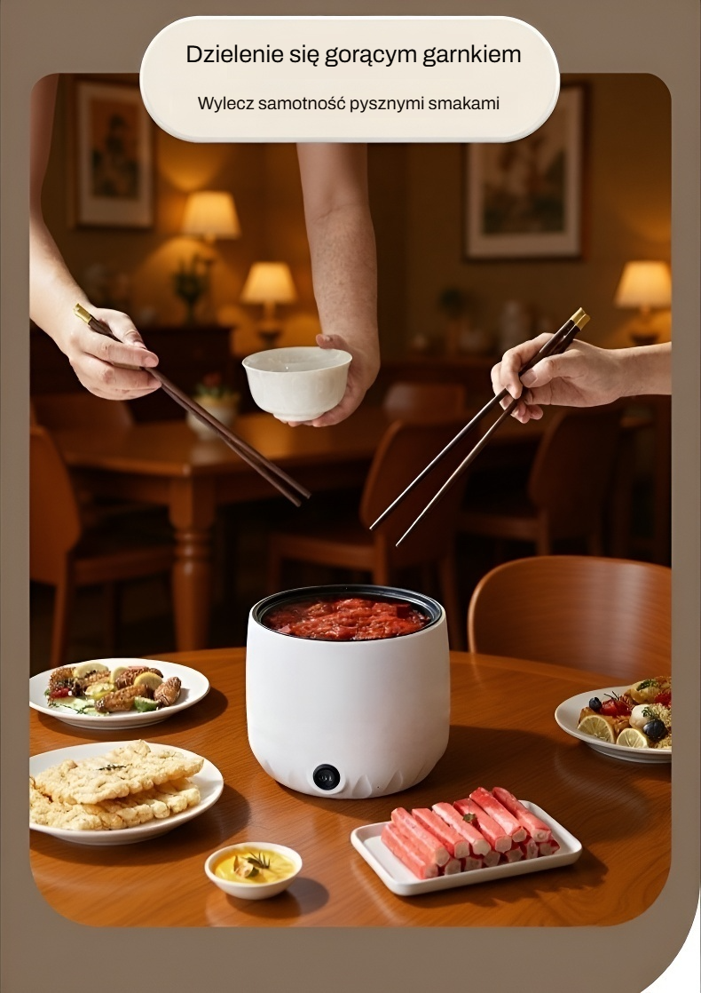 Gotowanie zdrowych posiłków w garnku elektrycznym