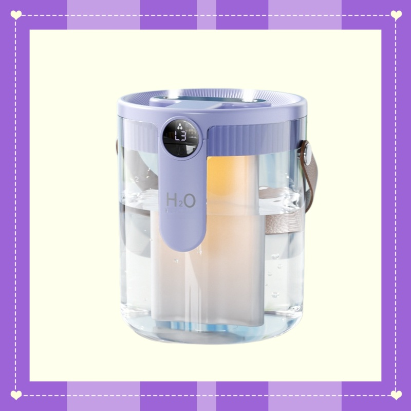 Wielofunkcyjny nawilżacz powietrza z podwójną dyszą i dużą ilością mgły