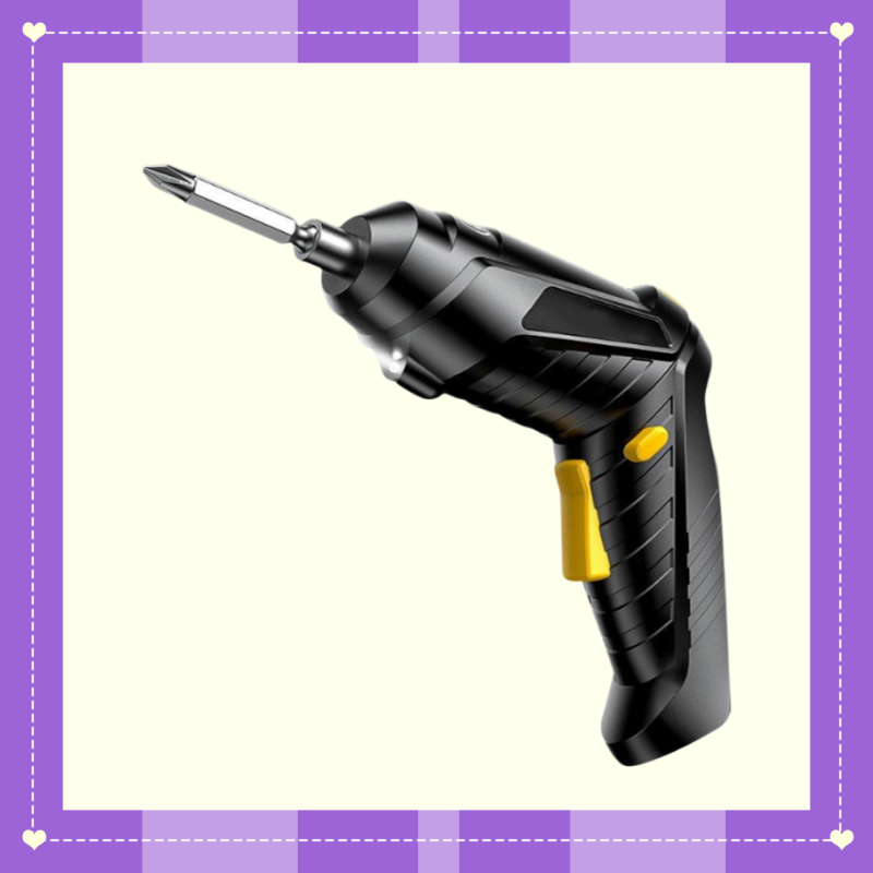 Elektryczny mały śrubokręt do domu, ładowany