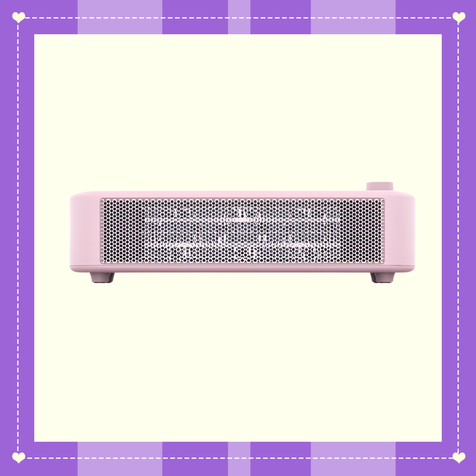 Mini cichy grzejnik biurkowy o niskiej mocy