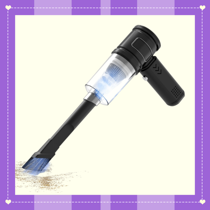 Przenośny odkurzacz samochodowy o dużej mocy ssania