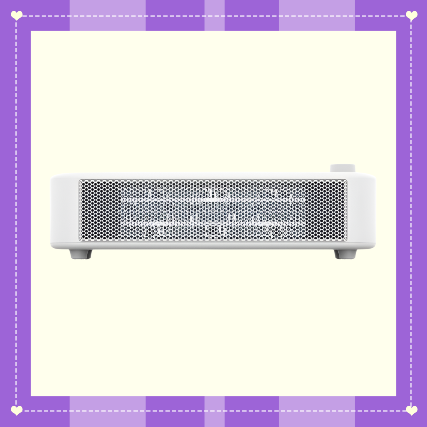 Mini cichy grzejnik biurkowy o niskiej mocy