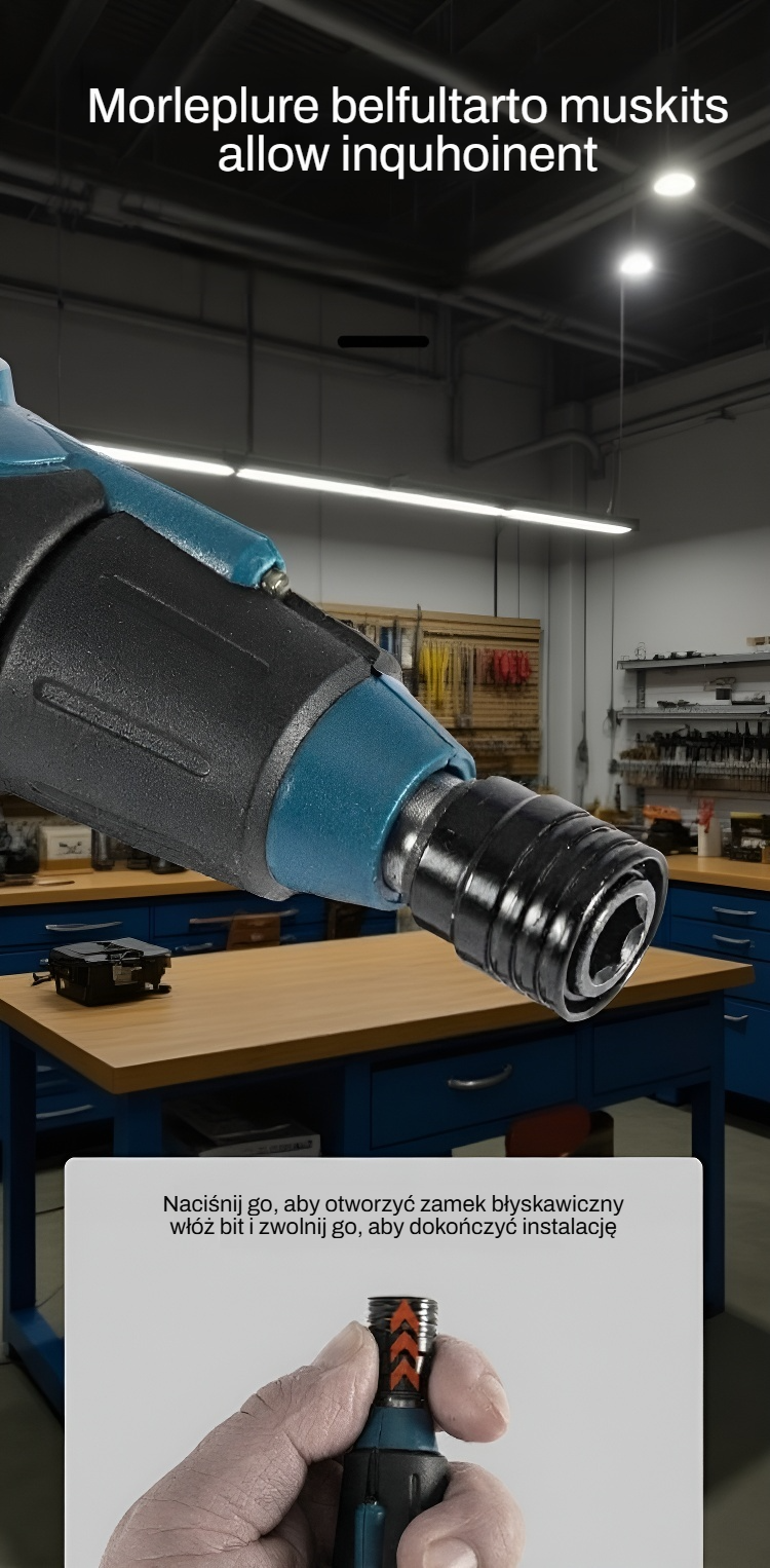 Trwały i wydajny elektryczny wkrętak