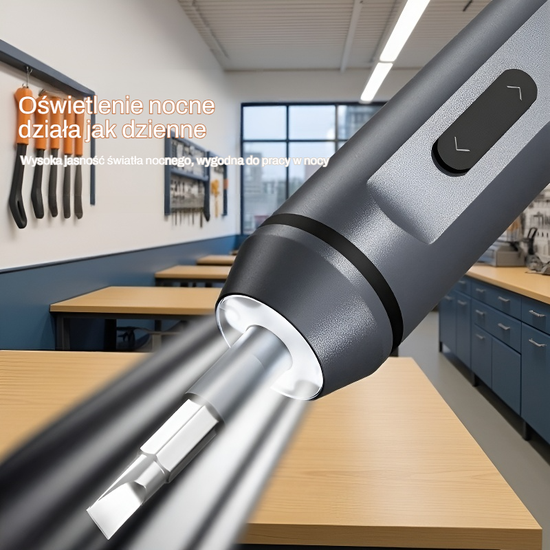 Bezprzewodowy mini zestaw wkrętaka elektrycznego o długiej żywotności