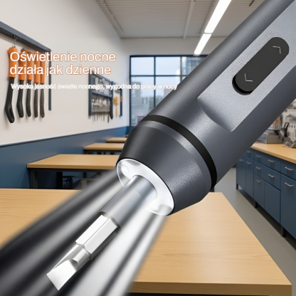 Bezprzewodowy mini zestaw wkrętaka elektrycznego o długiej żywotności