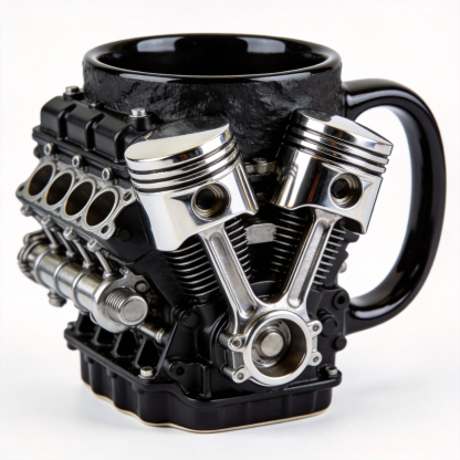 Mechanical Engine Style Mug