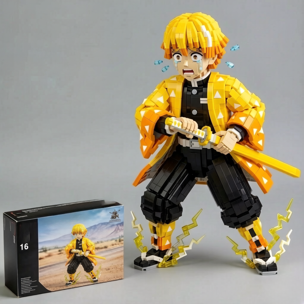 Demon Slayer Zenitsu Block Figure | Must-Have for Anime Fans × Limited Style
