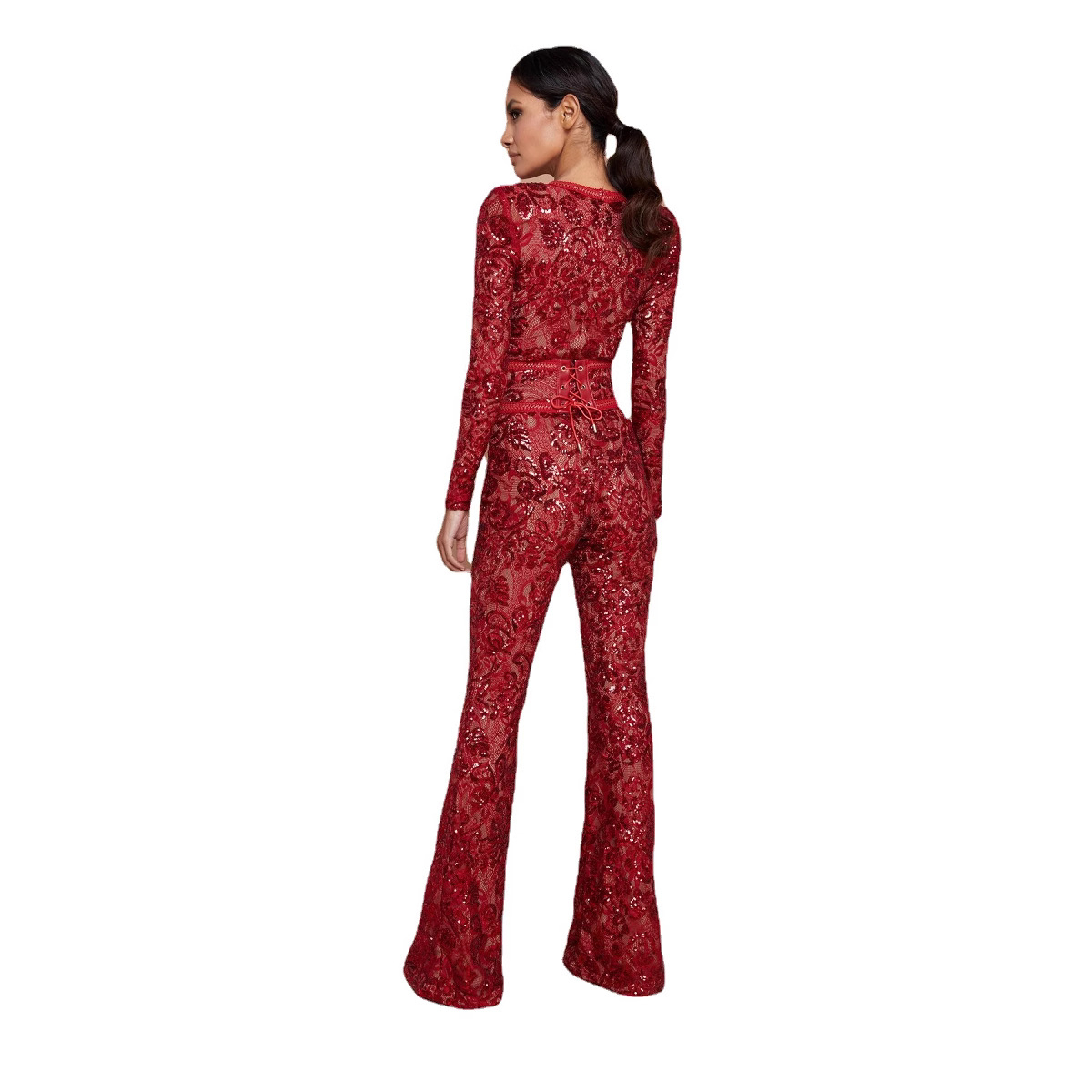 Arianne Red Jumpsuit