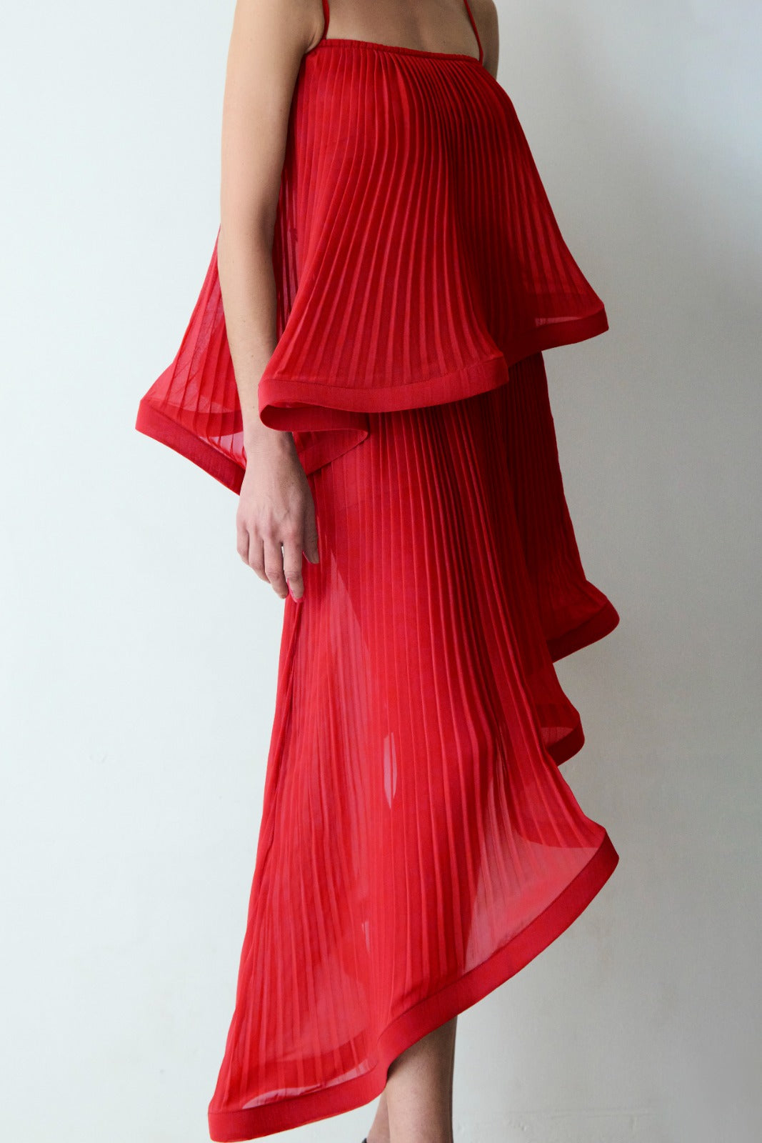 Ayla Brown Irregular Dress