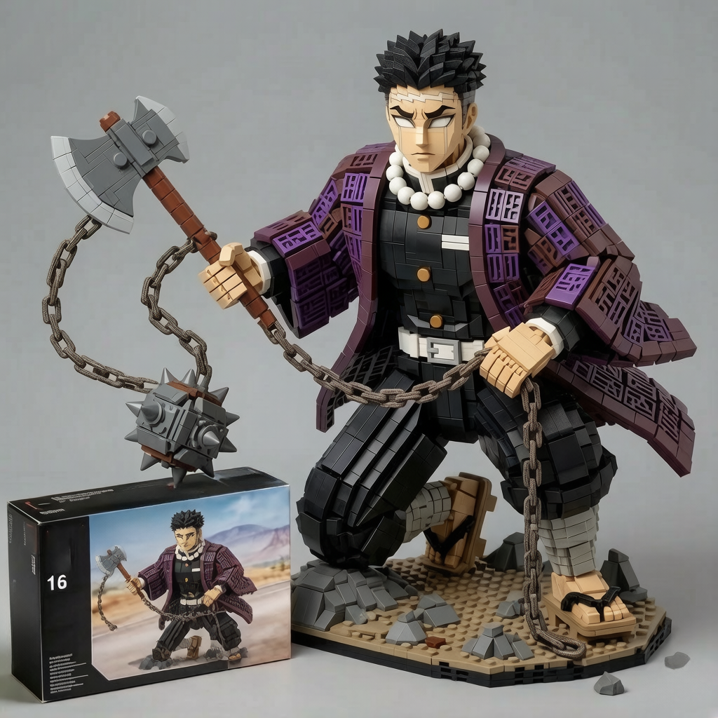 Demon Slayer Gyomei Block Figure