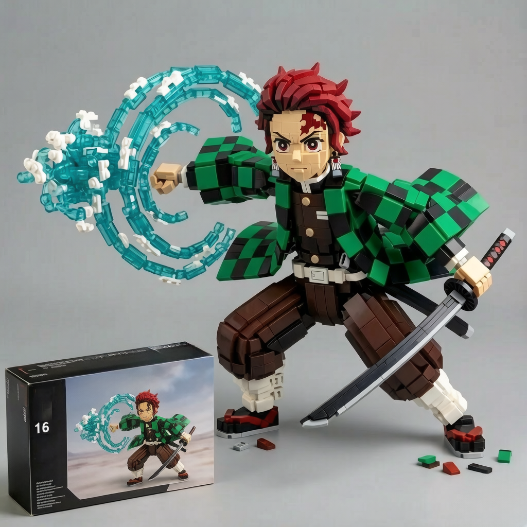 Demon Slayer Tanjiro Block Figure