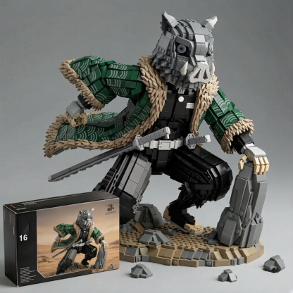 Demon Slayer Inosuke Block Figure