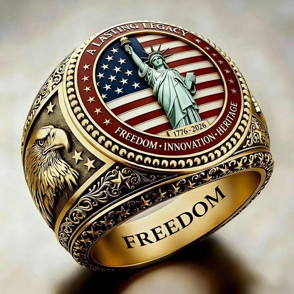 USA 250th Anniversary Ring