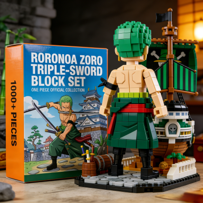 Roronoa Zoro Classic Block Figure | Must-Have for One Piece Fans