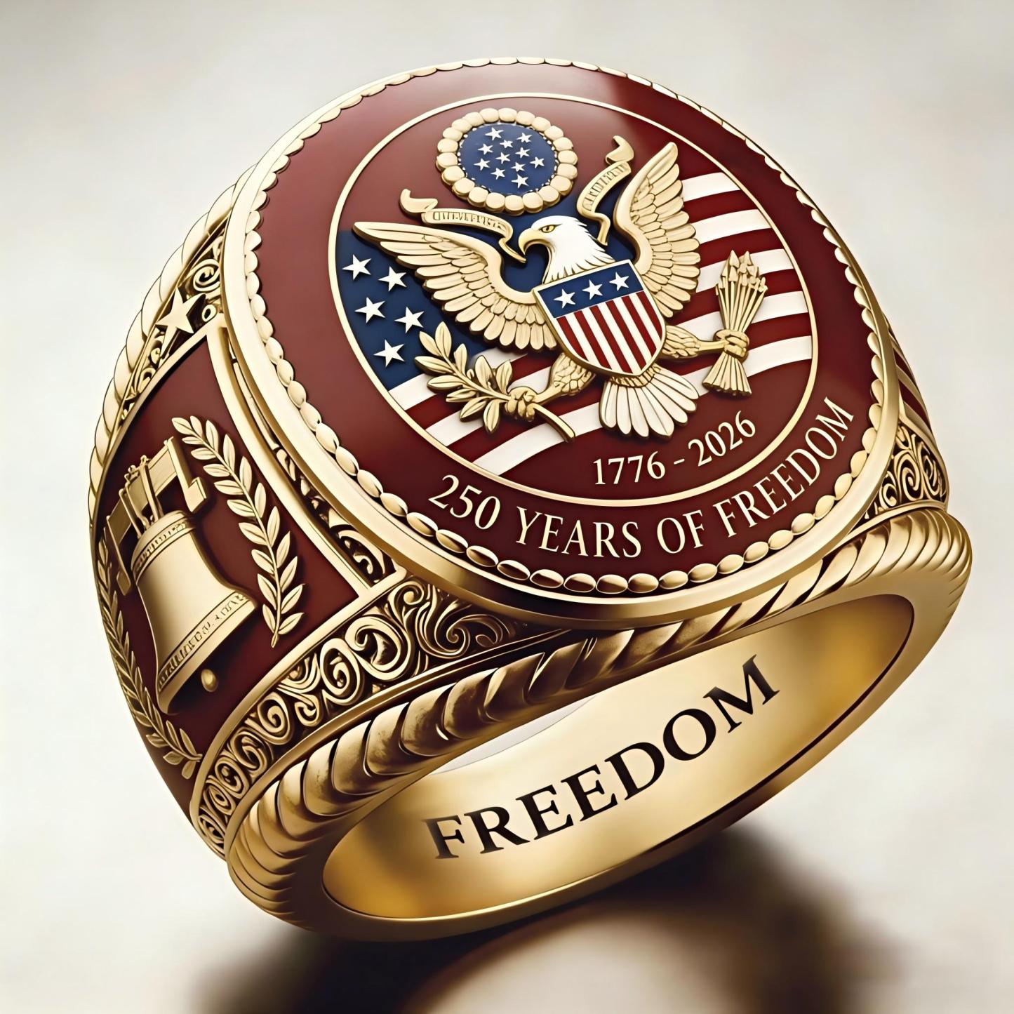 USA 250th Anniversary Ring