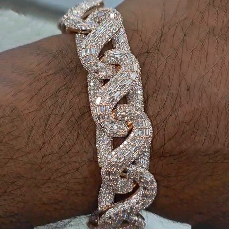 S925 Moissanite New Luxury Full Diamond Bracelet