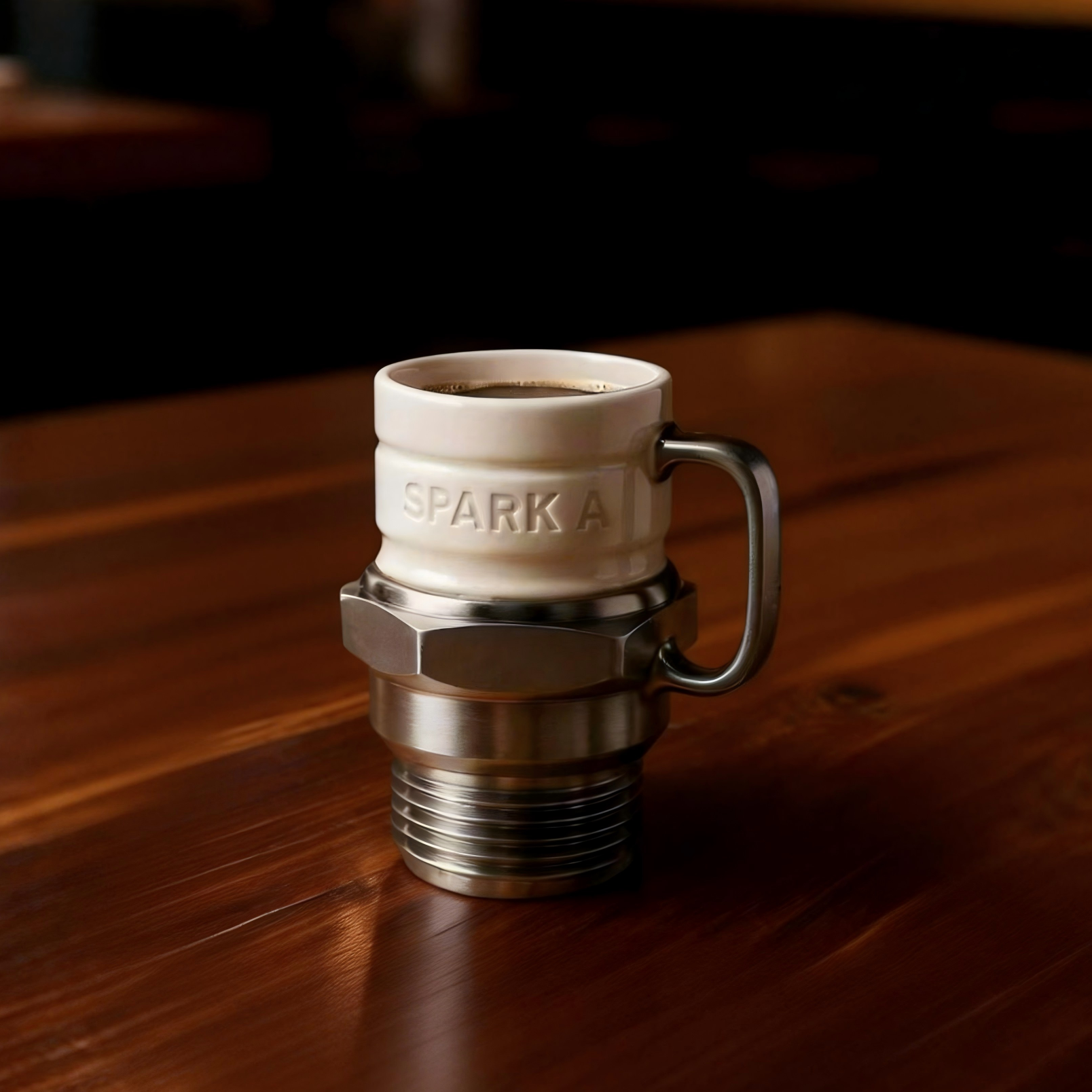 Industrial Spark Plug Coffee Mug