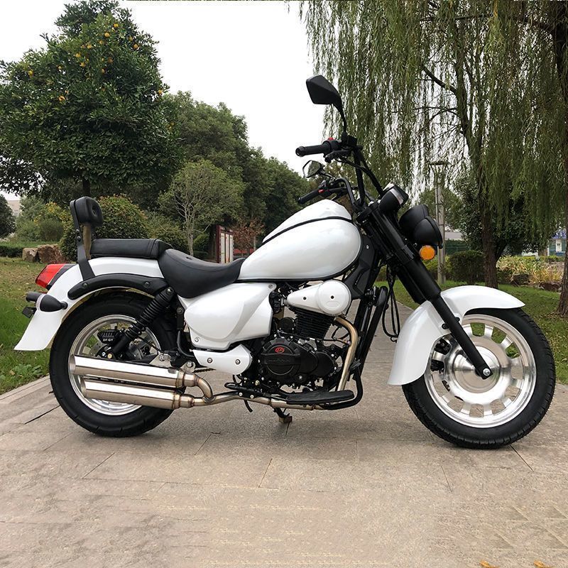 Brand-new Rebel 200 retro motorcycle with electronic fuel injection, cruising, fuel-powered street bike, motorcycle, can be registered.