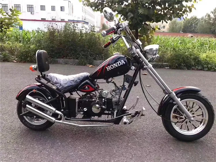 110cc Harley Chopper Motorcycle Single Cylinder 4 Stroke Air Cooled
