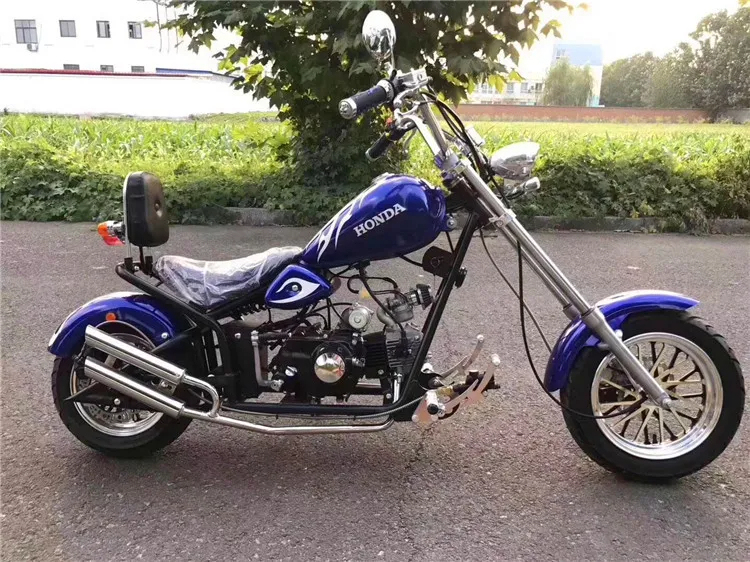 110cc Harley Chopper Motorcycle Single Cylinder 4 Stroke Air Cooled