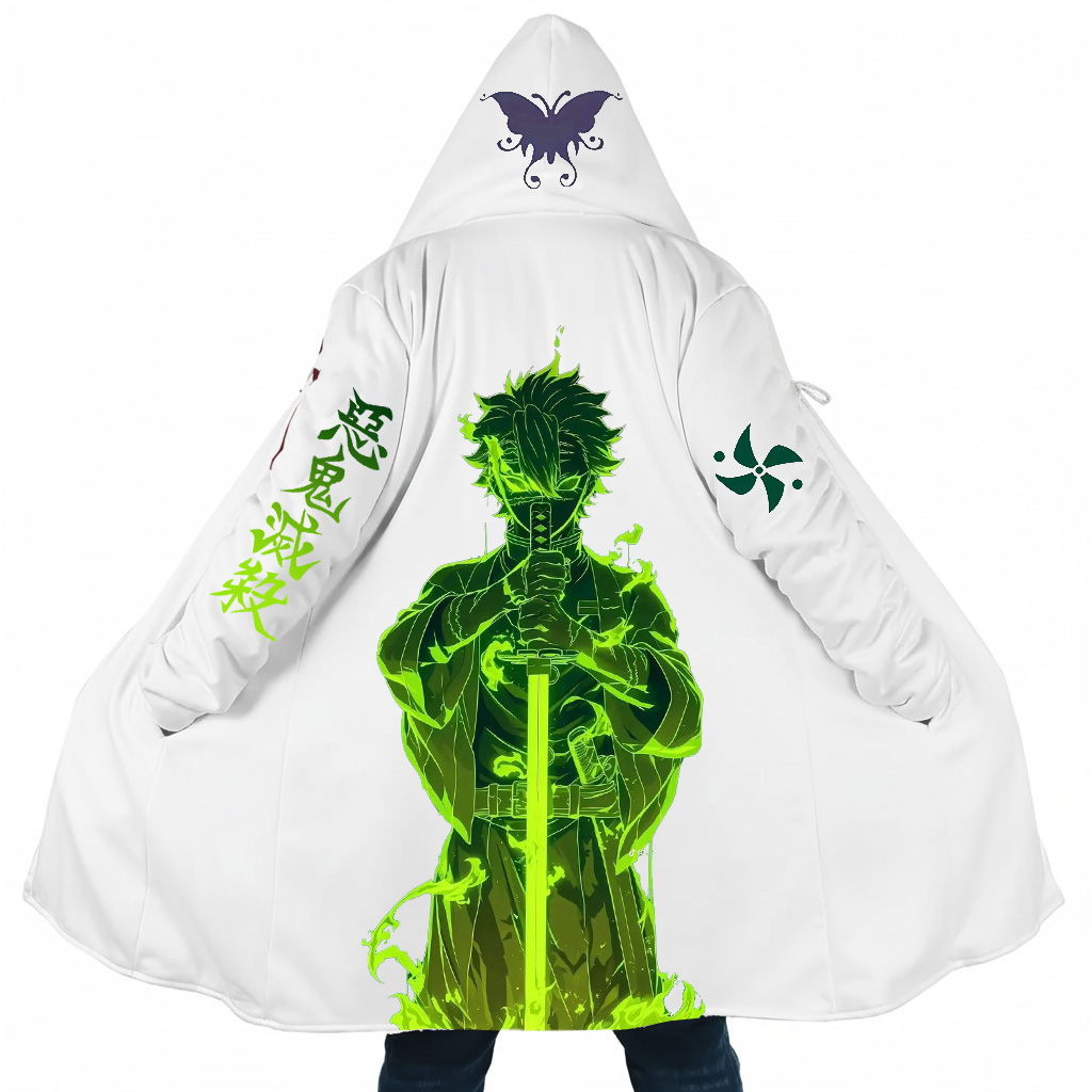 Wind Hashira "Green Gale" Edition Hooded Cape