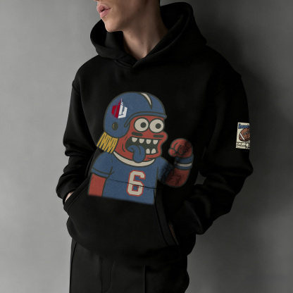 "New York cartoon Hardknock Hoodie