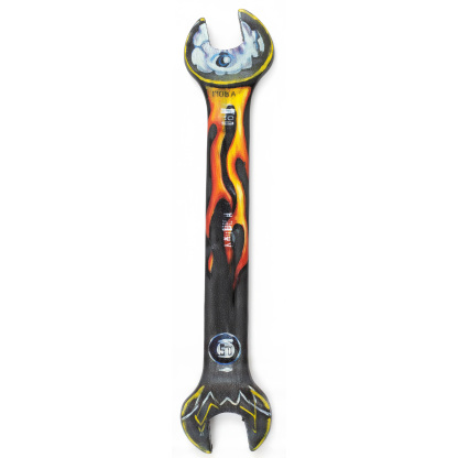 Vintage Gothic Style Rusty Steel Open Wrench