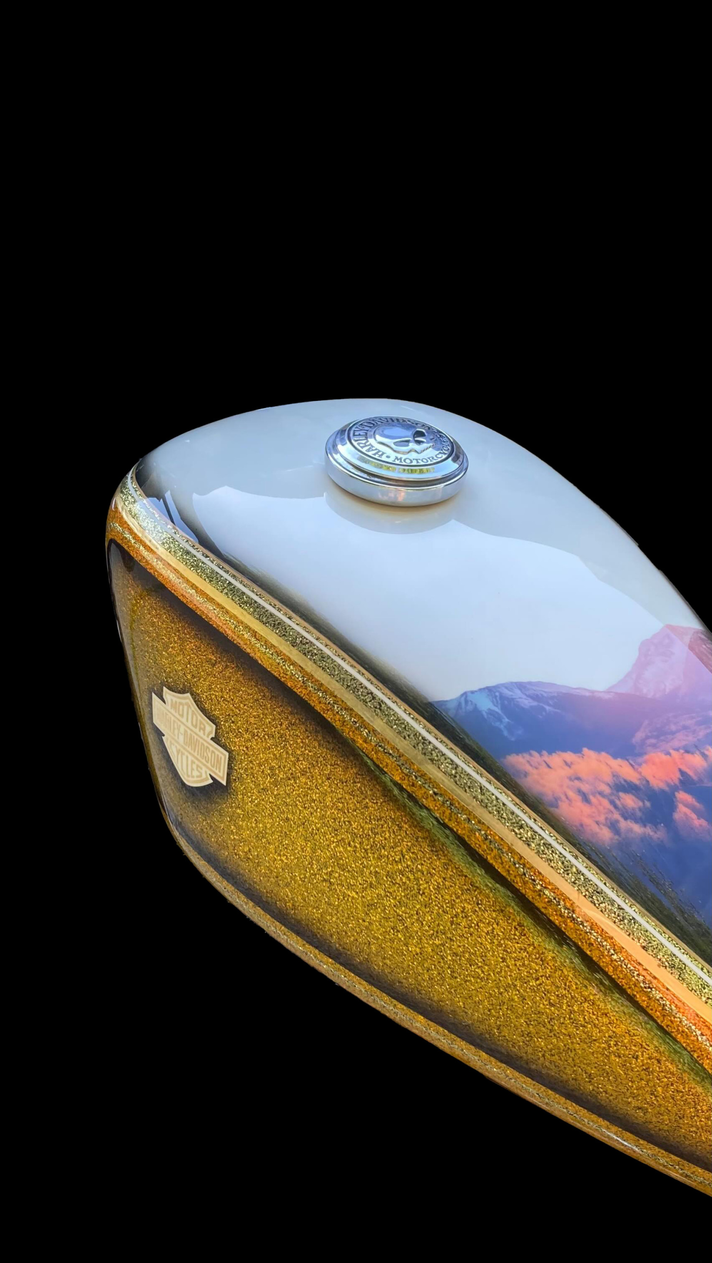 motorcycle gas tank decal