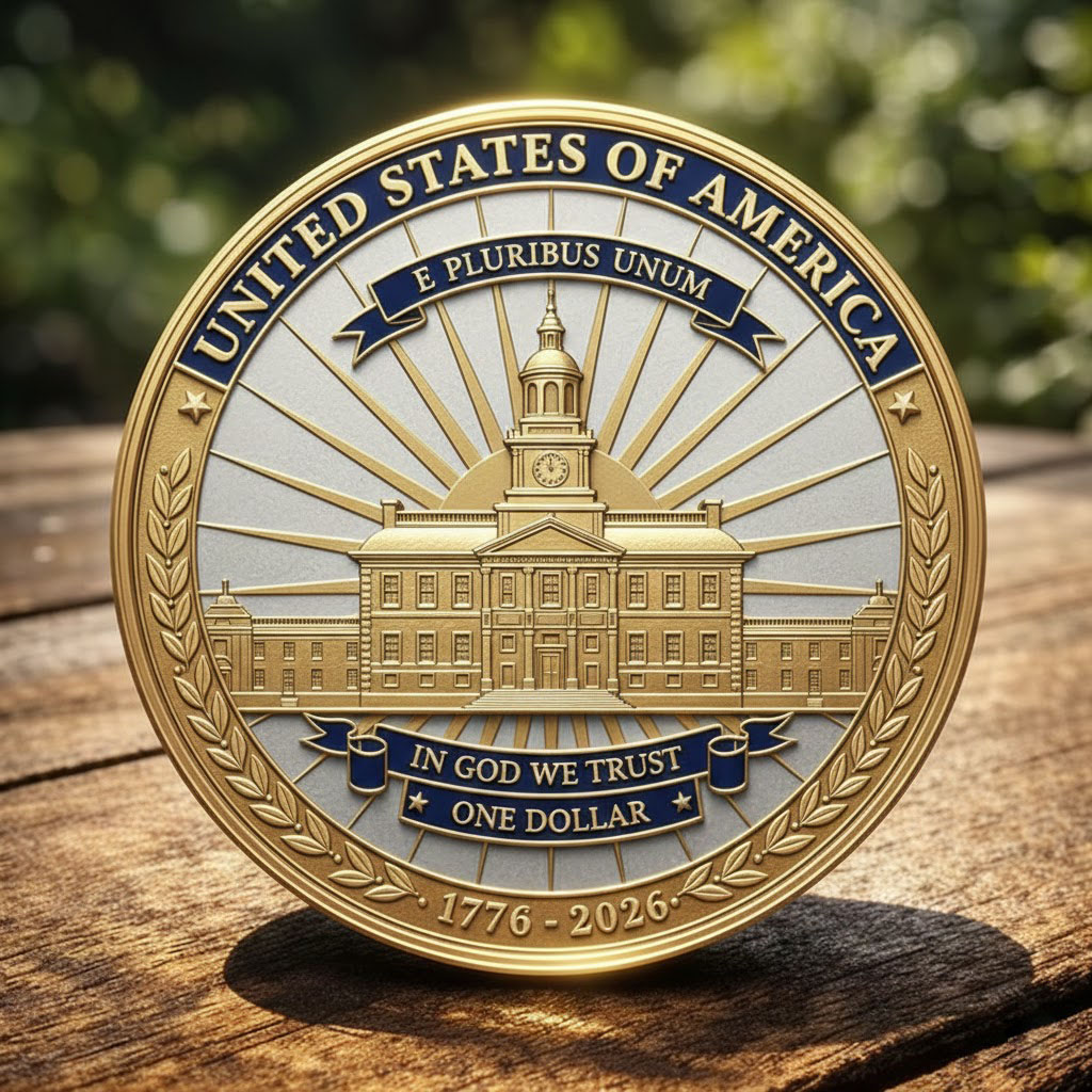 U.S 250th Anniversary Commemorative Coin