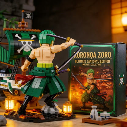 Roronoa Zoro Classic Block Figure | Must-Have for One Piece Fans
