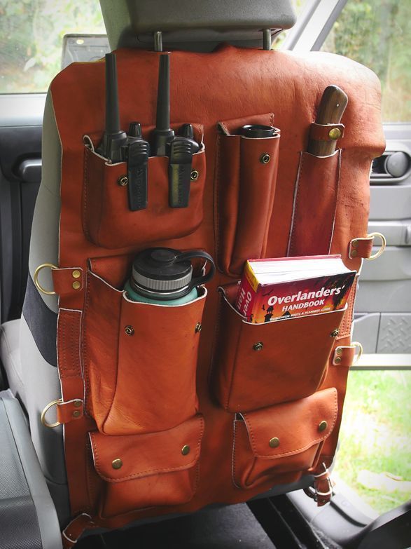 Multi-Function Car Seat Back Organizer | Utility Storage System for Drivers