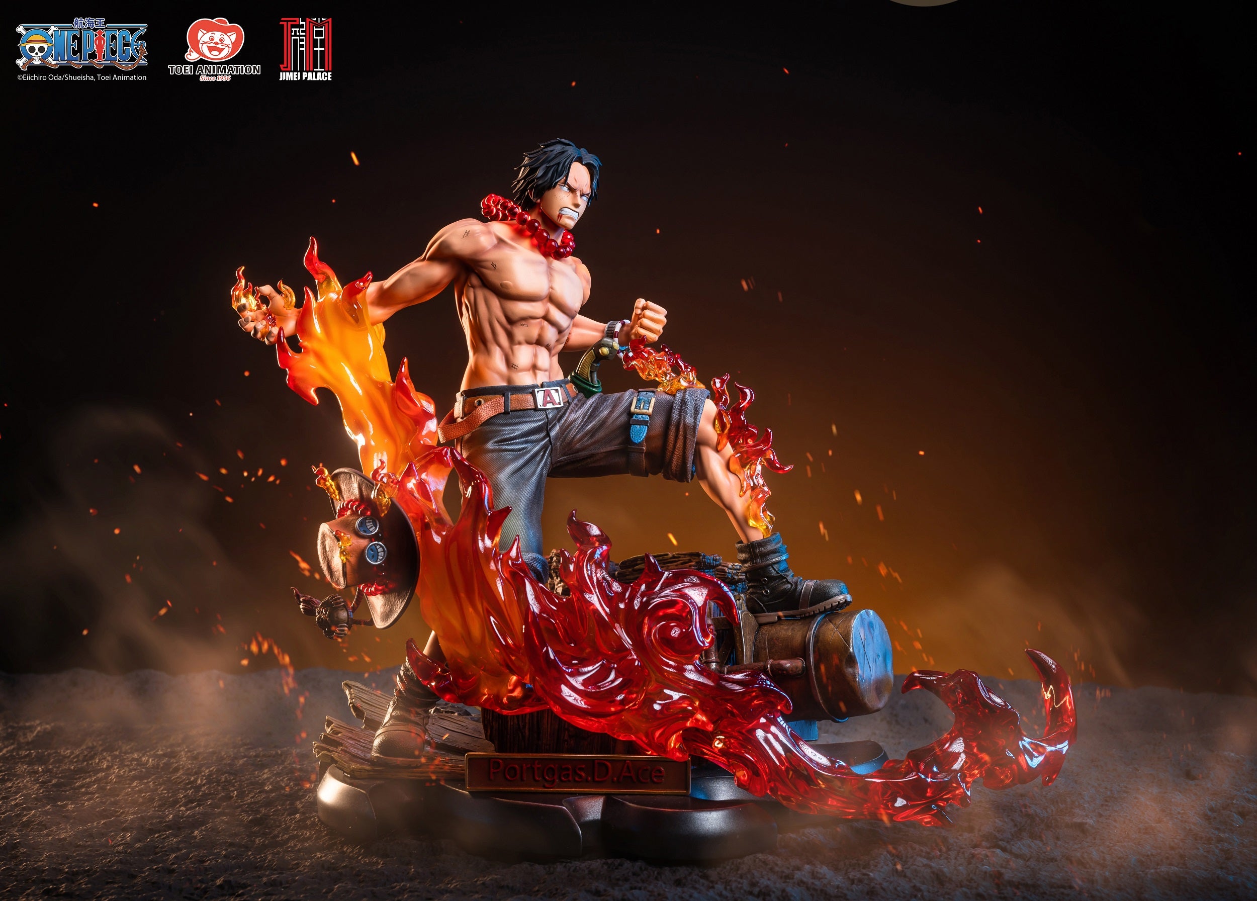 Jimei Palace - One Piece Portgas D Ace VS Marshall D Teach (Licensed) [PRE-ORDER]