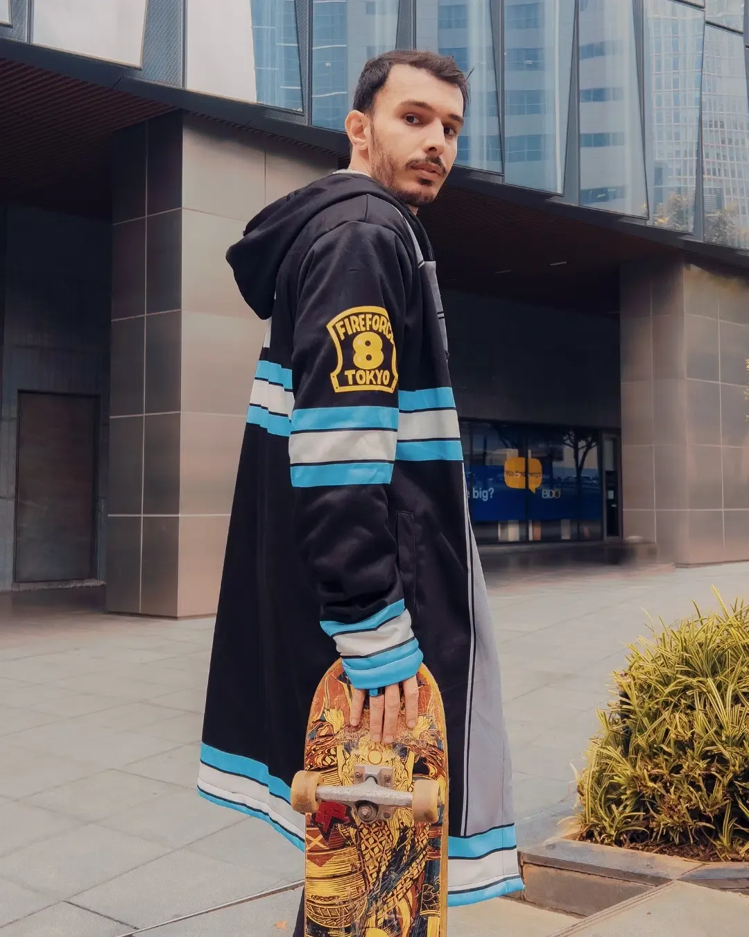 Company 8 Fire Force Dream Cloak Coat