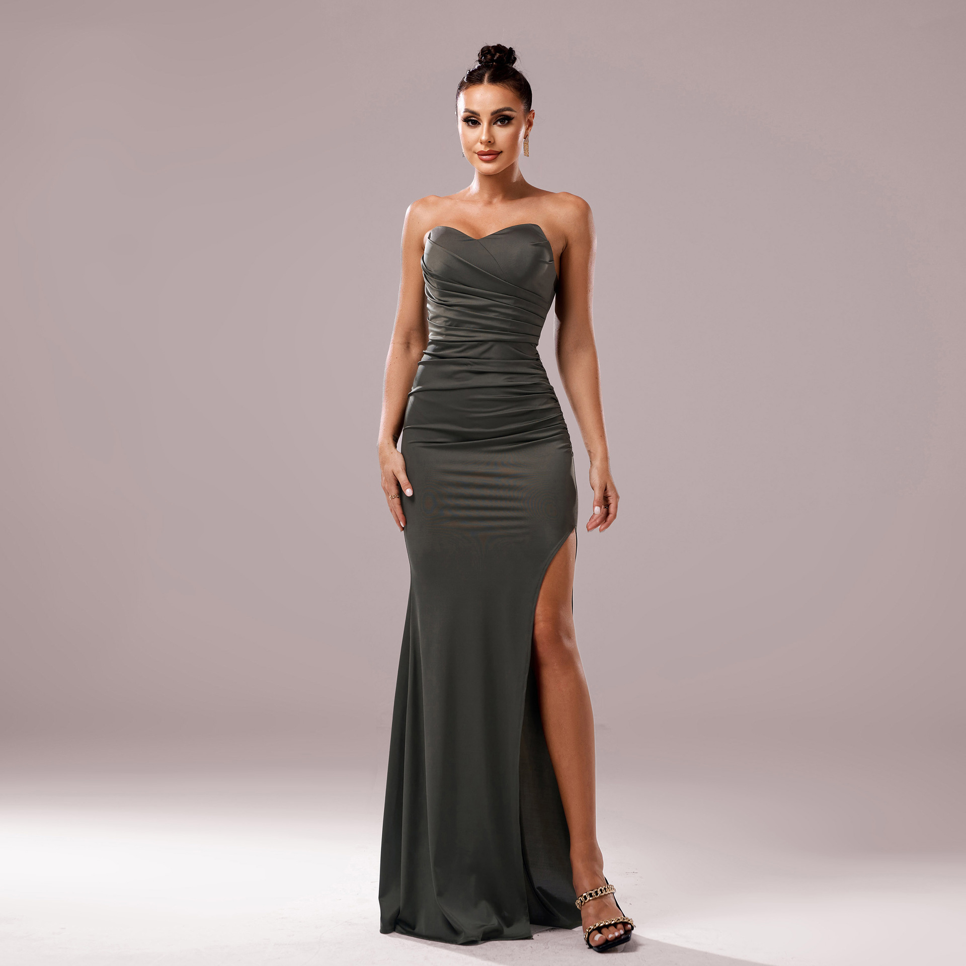 Amaya Off-the-shoulder bodycon dress