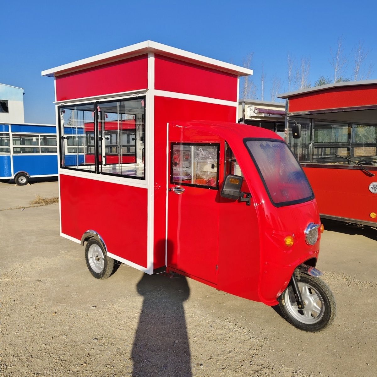 [Copy]Custom All Designs - New Heavy-Duty Electric Cargo Trike with Full Enclosed Delivery Vehicle, 3-Wheel Scooter for Outdoor Recreation