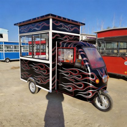 [Copy]Custom All Designs - New Heavy-Duty Electric Cargo Trike with Full Enclosed Delivery Vehicle, 3-Wheel Scooter for Outdoor Recreation