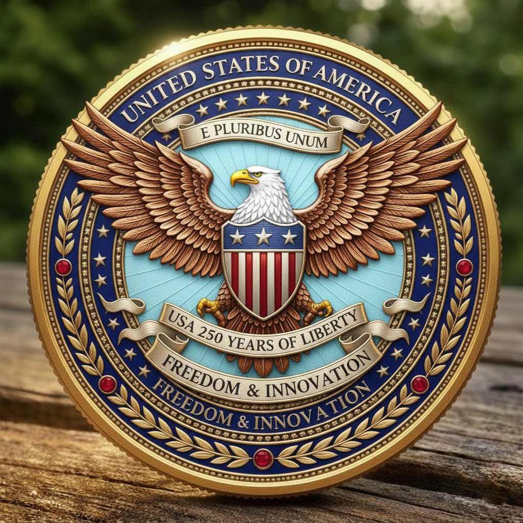 U.S 250th Anniversary Commemorative Coin
