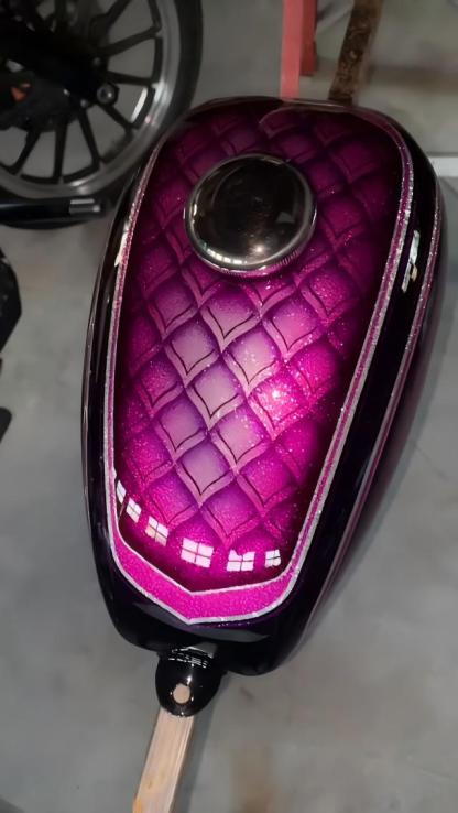 motorcycle gas tank decal