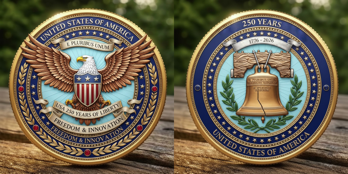 U.S 250th Anniversary Commemorative Coin