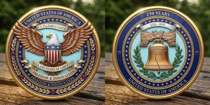 U.S 250th Anniversary Commemorative Coin