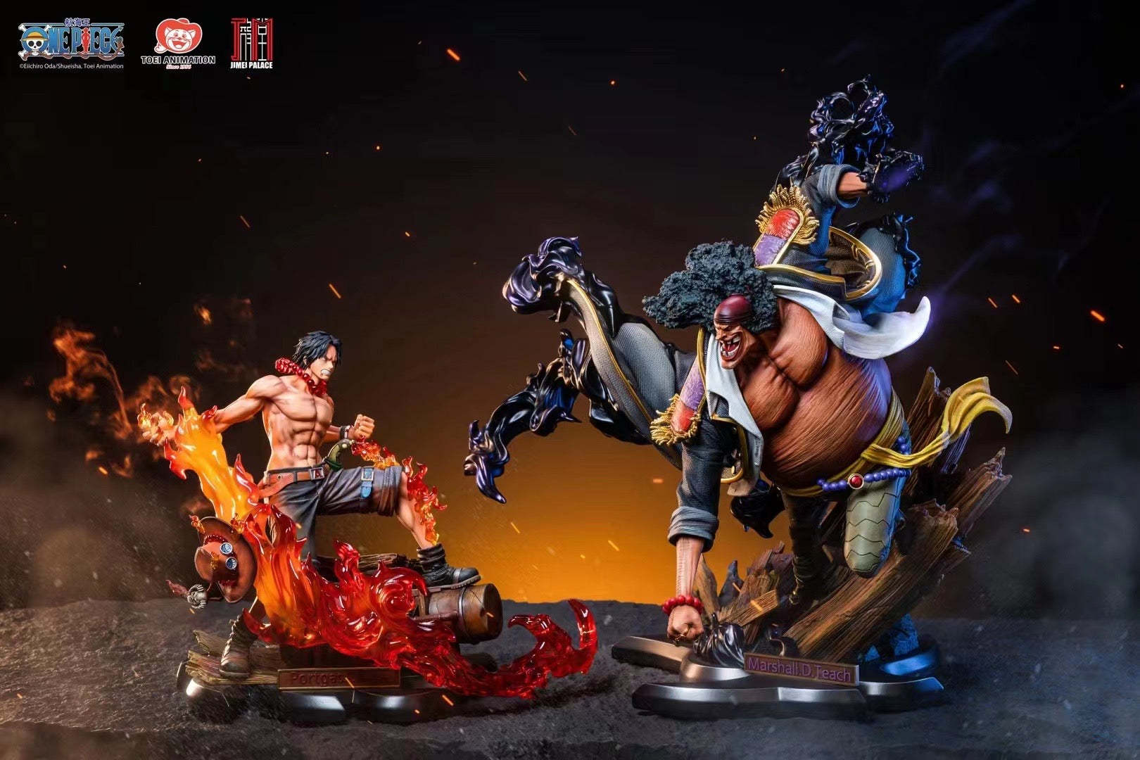 Jimei Palace - One Piece Portgas D Ace VS Marshall D Teach (Licensed) [PRE-ORDER]
