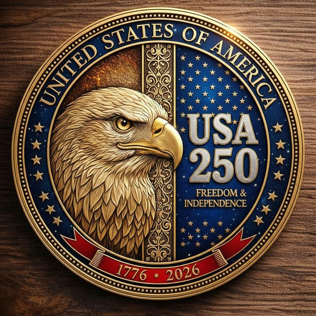 U.S 250th Anniversary Commemorative Coin