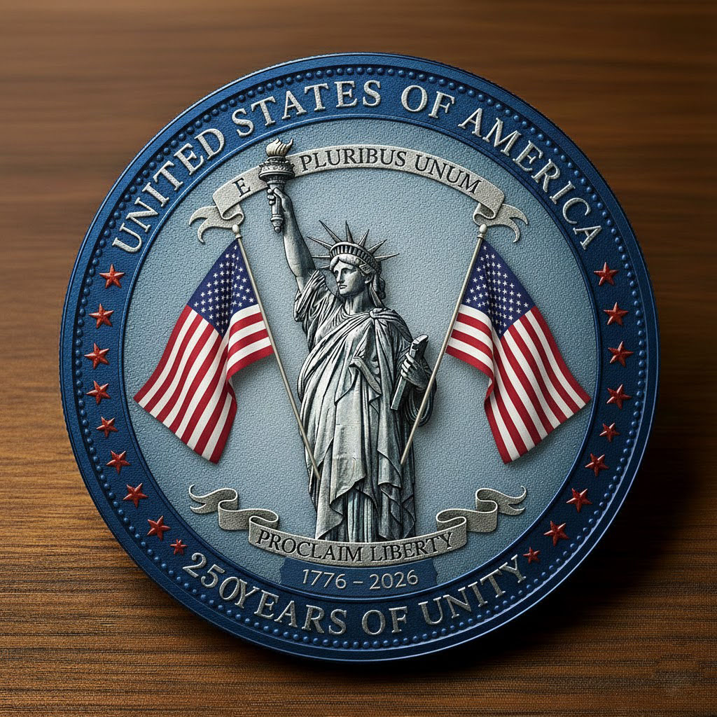 U.S 250th Anniversary Commemorative Coin