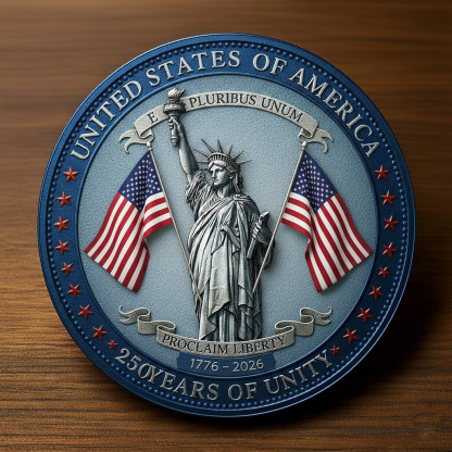 U.S 250th Anniversary Commemorative Coin