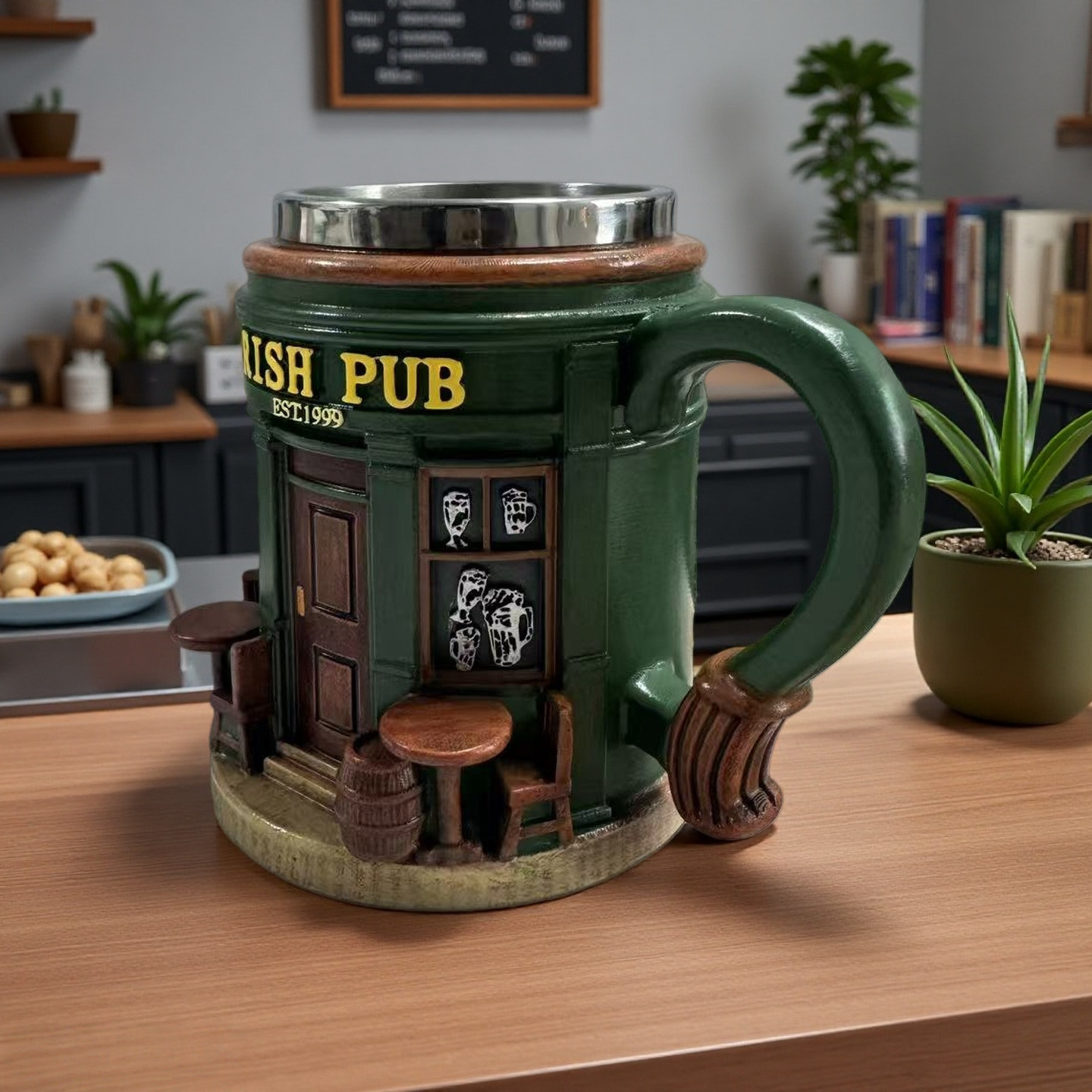 Irish Pub Scene Mug