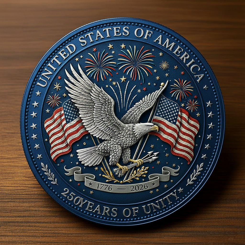 U.S 250th Anniversary Commemorative Coin